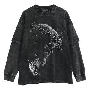 JESUS V4 TANK TOP & TEE & LONG SLEEVE & LAYERED LS & HOODIE