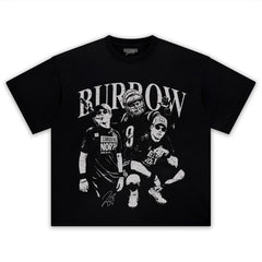 JOE BURROW FUNNY FOOTBALL VINTAGE TANK TOP & TEE & LONG SLEEVE & LAYERED LS & HOODIE
