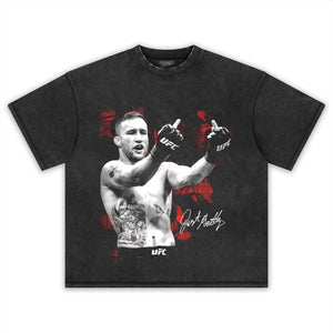 JUSTIN GAETHJE UFC FIGHTER 2026 TANK TOP & TEE & LONG SLEEVE & LAYERED LS & HOODIE