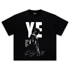KANYE WEST TEE & LS & HOODIE