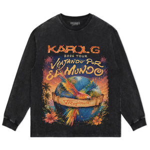 KAROL G 2026 TOUR TANK TOP & TEE & LONG SLEEVE & LAYERED LS & HOODIE