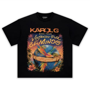 KAROL G 2026 TOUR TANK TOP & TEE & LONG SLEEVE & LAYERED LS & HOODIE
