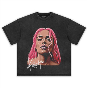 KAROL G BIG HEAD TANK TOP & TEE & LONG SLEEVE & LAYERED LS & HOODIE