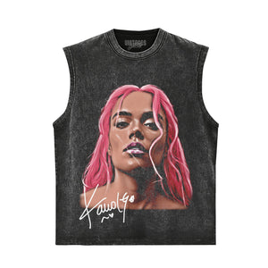 KAROL G BIG HEAD TANK TOP & TEE & LONG SLEEVE & LAYERED LS & HOODIE