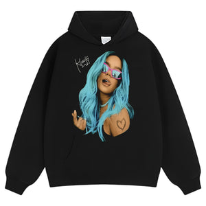 KAROL G LATIN MUSIC VINTAGE TANK TOP & TEE & LONG SLEEVE & LAYERED LS & HOODIE