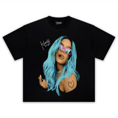 KAROL G LATIN MUSIC VINTAGE TANK TOP & TEE & LONG SLEEVE & LAYERED LS & HOODIE