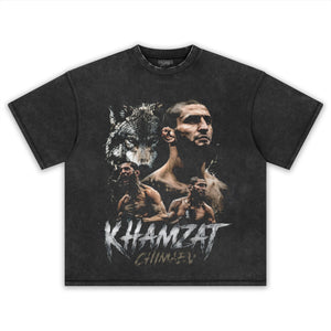 KHAMZAT BORZ CHIMAEV THE RELENTLESS PREDATOR TANK TOP & TEE & LONG SLEEVE & LAYERED LS & HOODIE