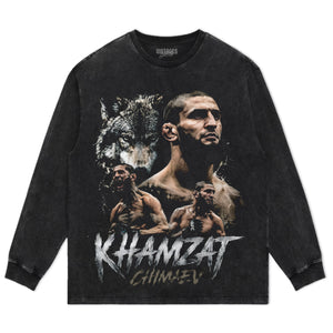 KHAMZAT BORZ CHIMAEV THE RELENTLESS PREDATOR TANK TOP & TEE & LONG SLEEVE & LAYERED LS & HOODIE