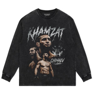 KHAMZAT CHIMAEV THE WOLF – UFC MMA TANK TOP & TEE & LONG SLEEVE & LAYERED LS & HOODIE