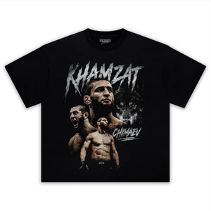 KHAMZAT CHIMAEV THE WOLF – UFC MMA TANK TOP & TEE & LONG SLEEVE & LAYERED LS & HOODIE