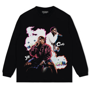 KIDS SEE GHOSTS TEE TEE & LS & HOODIE