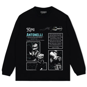 KIMI ANTONELLI 2026 V4 VINTAGE TANK TOP & TEE & LONG SLEEVE & LAYERED LS & HOODIE