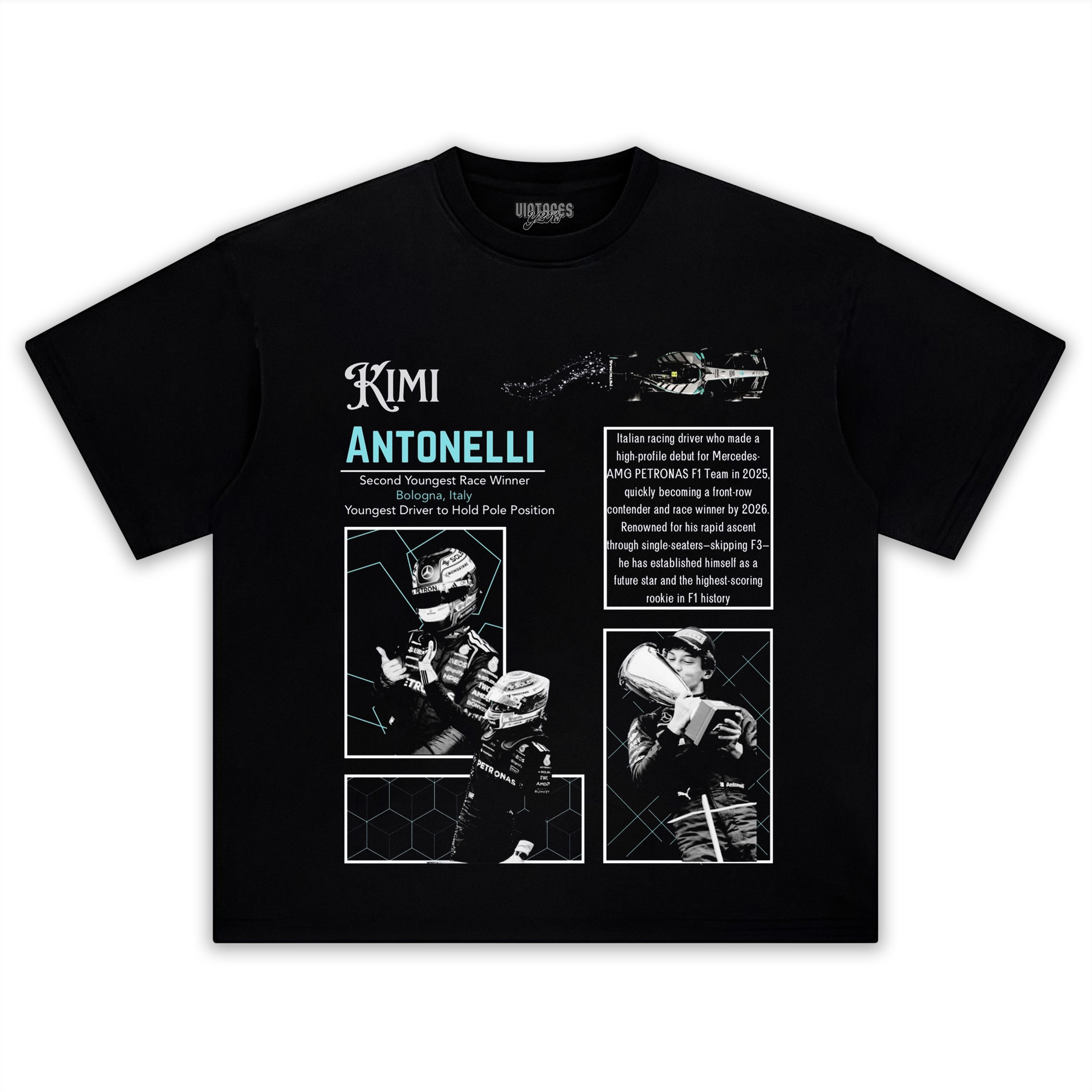 KIMI ANTONELLI 2026 V4 VINTAGE TANK TOP & TEE & LONG SLEEVE & LAYERED LS & HOODIE