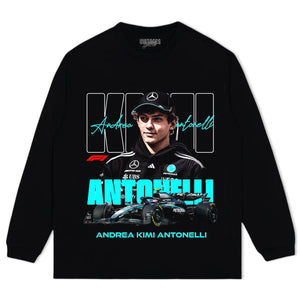 KIMI ANTONELLI 2026 V6 VINTAGE TANK TOP & TEE & LONG SLEEVE & LAYERED LS & HOODIE