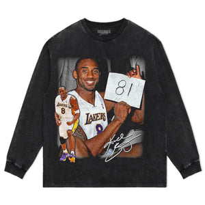 KOBE BRYANT 81 V2 TEE & LS & HOODIE