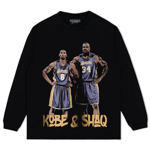 KOBE & SHAQ TANK TOP & TEE & LONG SLEEVE & LAYERED LS & HOODIE