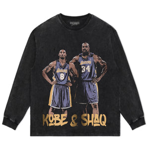 KOBE & SHAQ TANK TOP & TEE & LONG SLEEVE & LAYERED LS & HOODIE