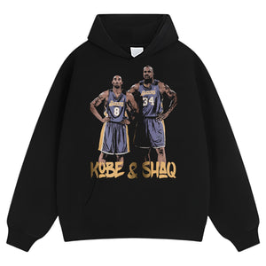 KOBE & SHAQ TANK TOP & TEE & LONG SLEEVE & LAYERED LS & HOODIE