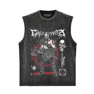 KRATOS GOD OF WAR TANK TOP & TEE & LONG SLEEVE & LAYERED LS & HOODIE