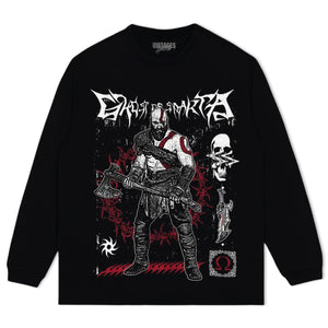 KRATOS GOD OF WAR TANK TOP & TEE & LONG SLEEVE & LAYERED LS & HOODIE