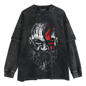 KRATOS GOD OF WAR V3 TANK TOP & TEE & LONG SLEEVE & LAYERED LS & HOODIE
