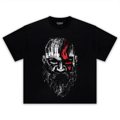 KRATOS GOD OF WAR V3 TANK TOP & TEE & LONG SLEEVE & LAYERED LS & HOODIE