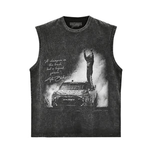 KYLE BUSCH - FOREVER ROWDY V2 TANK TOP & TEE & LONG SLEEVE & LAYERED LS & HOODIE