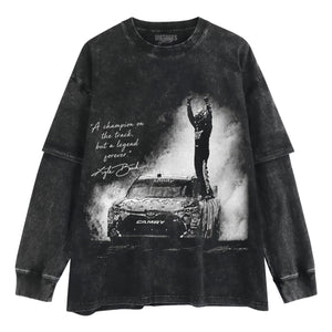 KYLE BUSCH - FOREVER ROWDY V2 TANK TOP & TEE & LONG SLEEVE & LAYERED LS & HOODIE