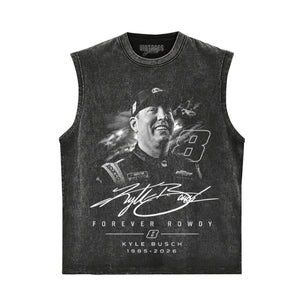 KYLE BUSCH - FOREVER ROWDY V3 TANK TOP & TEE & LONG SLEEVE & LAYERED LS & HOODIE