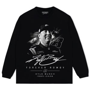 KYLE BUSCH - FOREVER ROWDY V3 TANK TOP & TEE & LONG SLEEVE & LAYERED LS & HOODIE