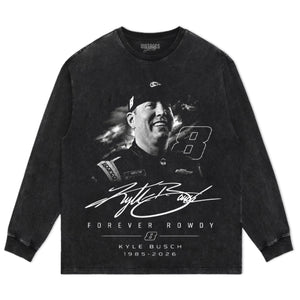 KYLE BUSCH - FOREVER ROWDY V3 TANK TOP & TEE & LONG SLEEVE & LAYERED LS & HOODIE