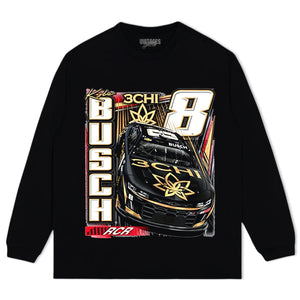 KYLE BUSCH RICHARD RACING TEAM 3CHI TANK TOP & TEE & LONG SLEEVE & LAYERED LS & HOODIE