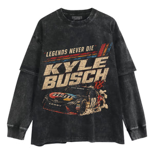KYLE BUSCH TANK TOP & TEE & LONG SLEEVE & LAYERED LS & HOODIE