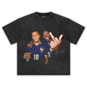 KYLIAN MBAPPÉ & OUSMANE DEMBÉLÉ FRANCE 2026 TANK TOP & TEE & LONG SLEEVE & LAYERED LS & HOODIE