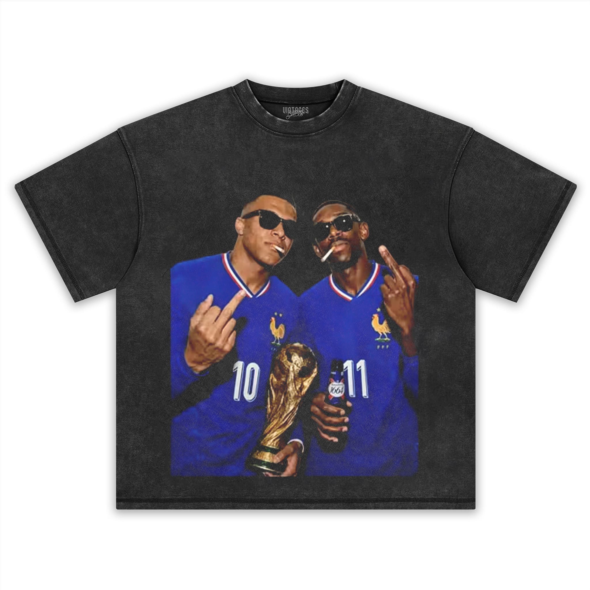 KYLIAN MBAPPÉ & OUSMANE DEMBÉLÉ FRANCE 2026 V2 TANK TOP & TEE & LONG SLEEVE & LAYERED LS & HOODIE