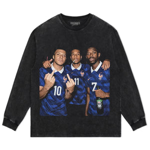 KYLIAN MBAPPE & OUSMANE DEMBELE & MICHAEL OLISE 2026 VINTAGE TANK TOP & TEE & LONG SLEEVE & LAYERED LS & HOODIE