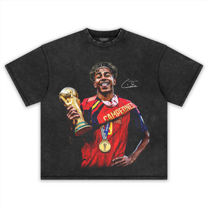 LAMINE YAMAL - THE HEIR TANK TOP & TEE & LONG SLEEVE & LAYERED LS & HOODIE
