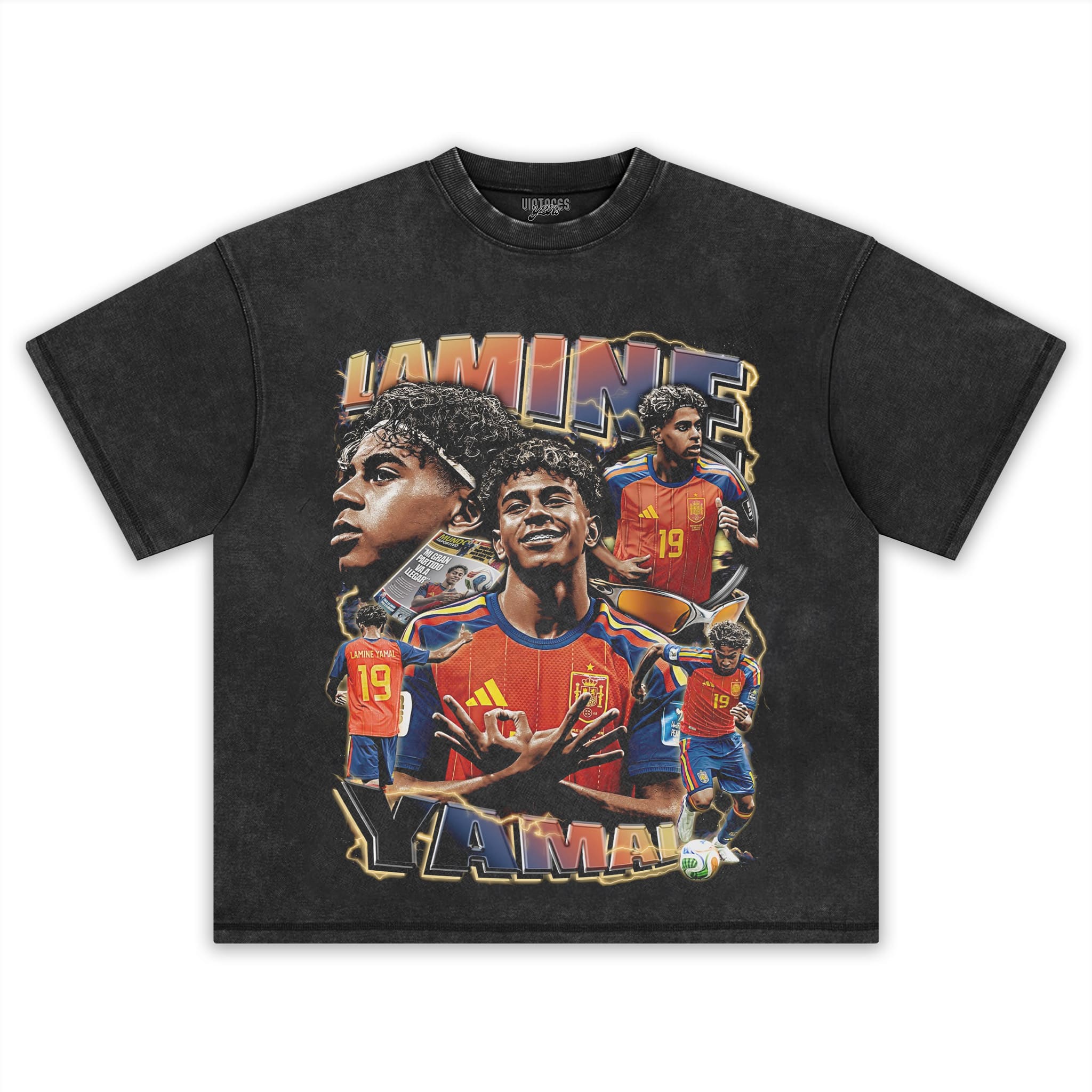 LAMINE YAMAL 2026 SPAIN VINTAGE TANK TOP & TEE & LONG SLEEVE & LAYERED LS & HOODIE