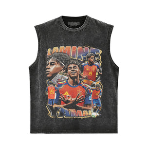 LAMINE YAMAL 2026 SPAIN VINTAGE TANK TOP & TEE & LONG SLEEVE & LAYERED LS & HOODIE