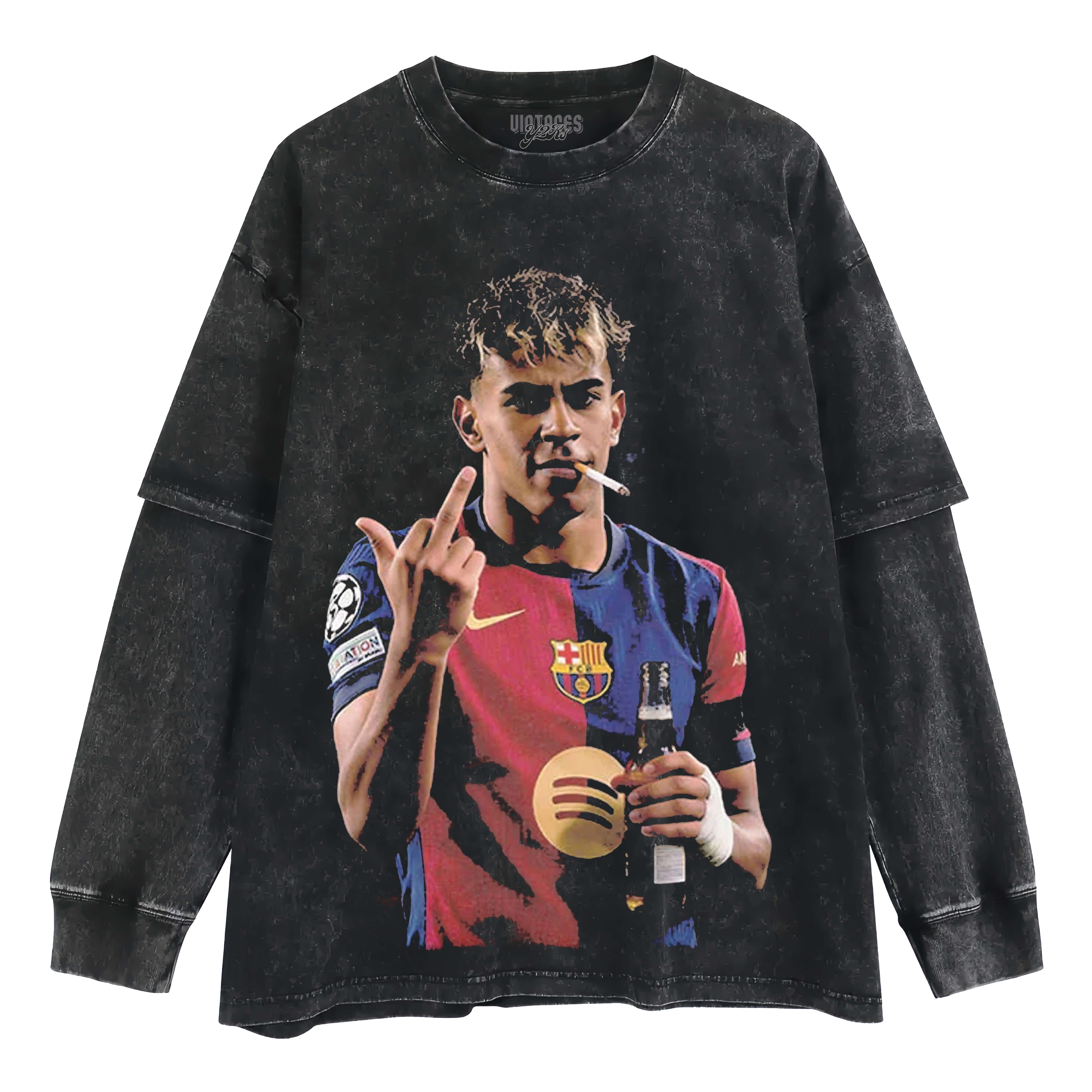 LAMINE YAMAL AFTER HOUR FUNNY LAYERED LONG SLEEVE