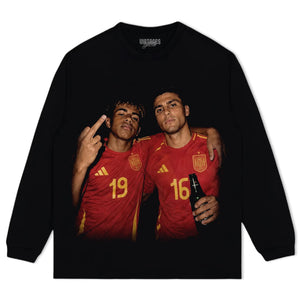 LAMINE YAMAL & RODRI SPAIN 2026 VINTAGE TANK TOP & TEE & LONG SLEEVE & LAYERED LS & HOODIE