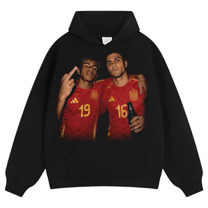LAMINE YAMAL & RODRI SPAIN 2026 VINTAGE TANK TOP & TEE & LONG SLEEVE & LAYERED LS & HOODIE