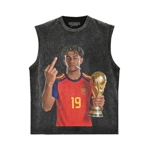 LAMINE YAMAL SPAIN TANK TOP & TEE & LONG SLEEVE & LAYERED LS & HOODIE