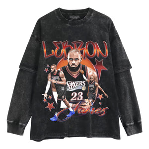 LEBRON JAMES - 76ERS V3 TANK TOP & TEE & LONG SLEEVE & LAYERED LS & HOODIE