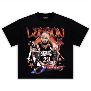 LEBRON JAMES - 76ERS V3 TANK TOP & TEE & LONG SLEEVE & LAYERED LS & HOODIE