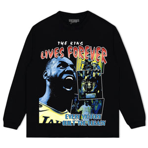 LEBRON JAMES - KING TANK TOP & TEE & LONG SLEEVE & LAYERED LS & HOODIE