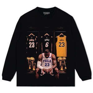 LEBRON JAMES - ONE LAST RIDE V2 TANK TOP & TEE & LONG SLEEVE & LAYERED LS & HOODIE