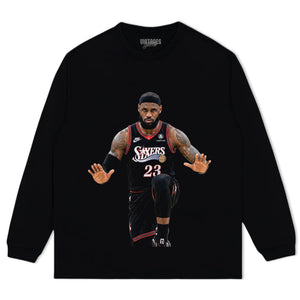 LEBRON JAMES 76ERS V1 TANK TOP & TEE & LONG SLEEVE & LAYERED LS & HOODIE