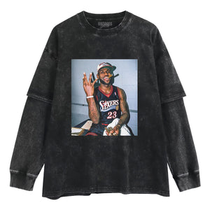 LEBRON JAMES 76ERS V2 TANK TOP & TEE & LONG SLEEVE & LAYERED LS & HOODIE