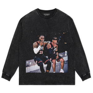 LEBRON JAMES & ALLEN IVERSON TANK TOP & TEE & LONG SLEEVE & LAYERED LS & HOODIE